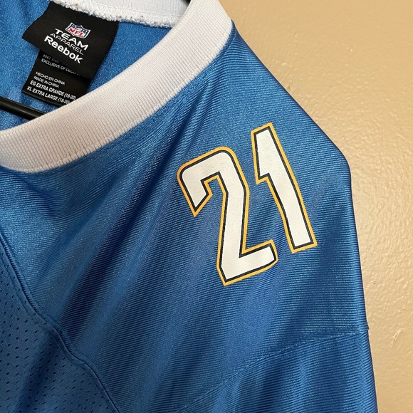 LaDanian Tomlinson Vintage Reebok San Diego Chargers Jersey Size Youth XL - Picture 3 of 5